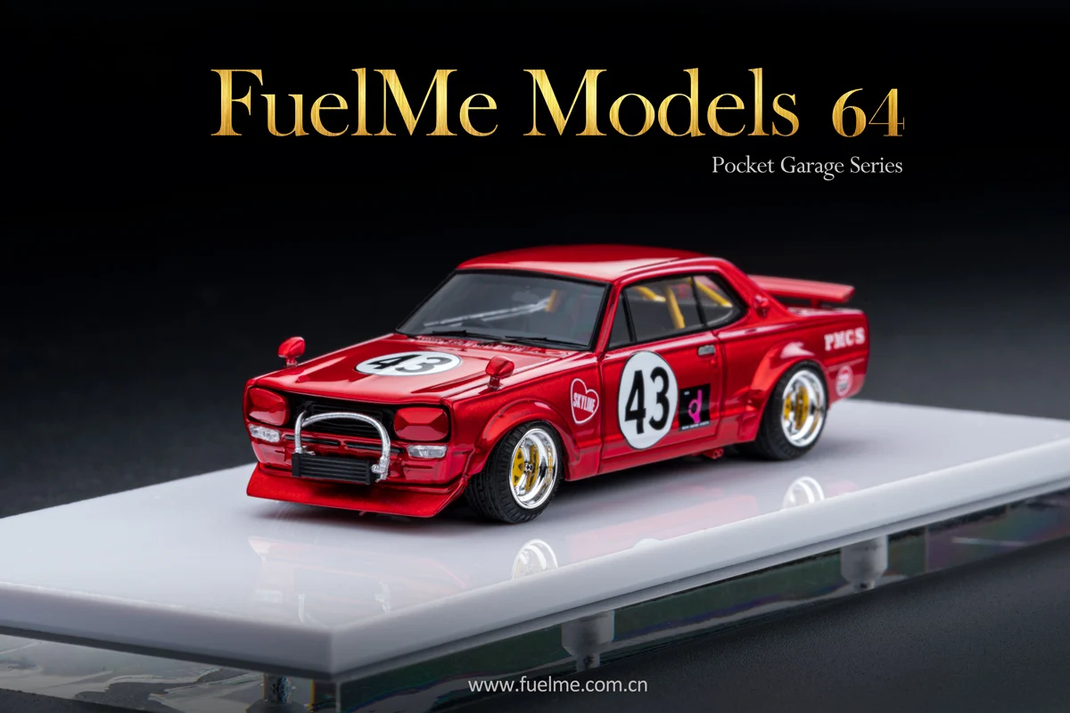 

FuelMe 1:64 kpgc10 No. 43 полимерная модель автомобиля