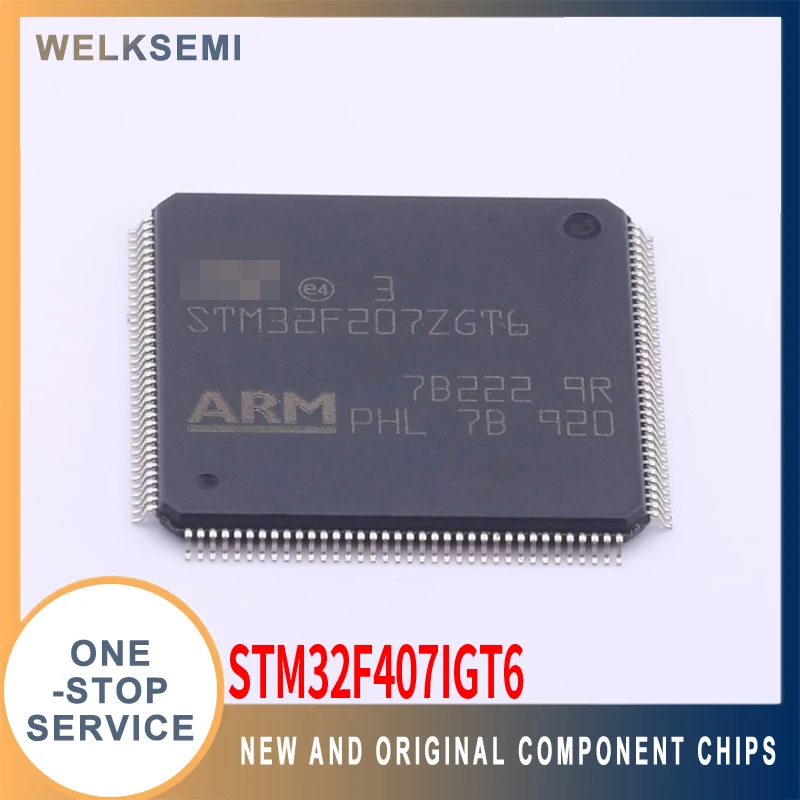 

STM32F407IGT6 LQFP-176 микрокомпьютер с одним чипом (MCU/MPU/SOC) новый оригинальный подлинный точечный одноконечный заказ