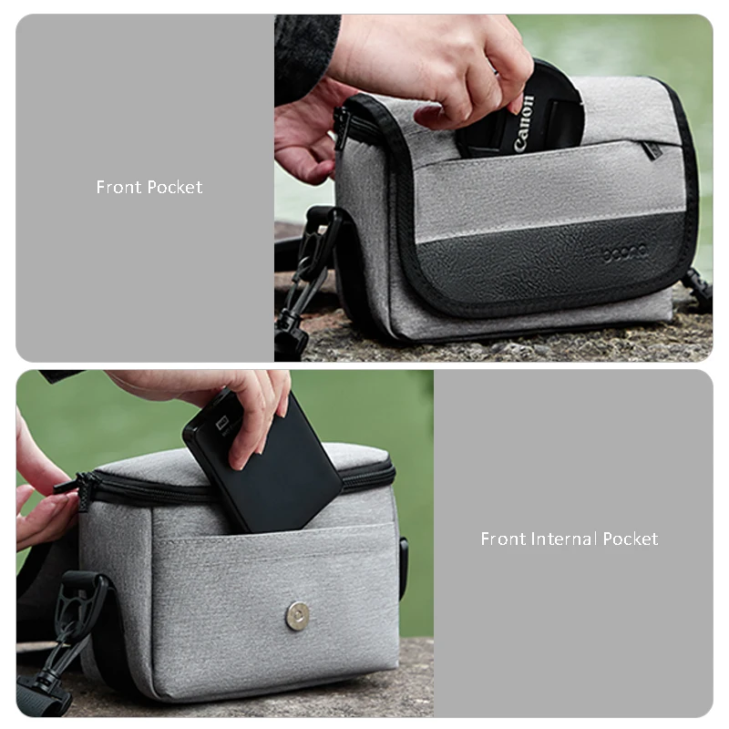 Сумка для камеры DSLR хранения плечевого ремня SLR Сумки телеобъектив DV Nikon Sony