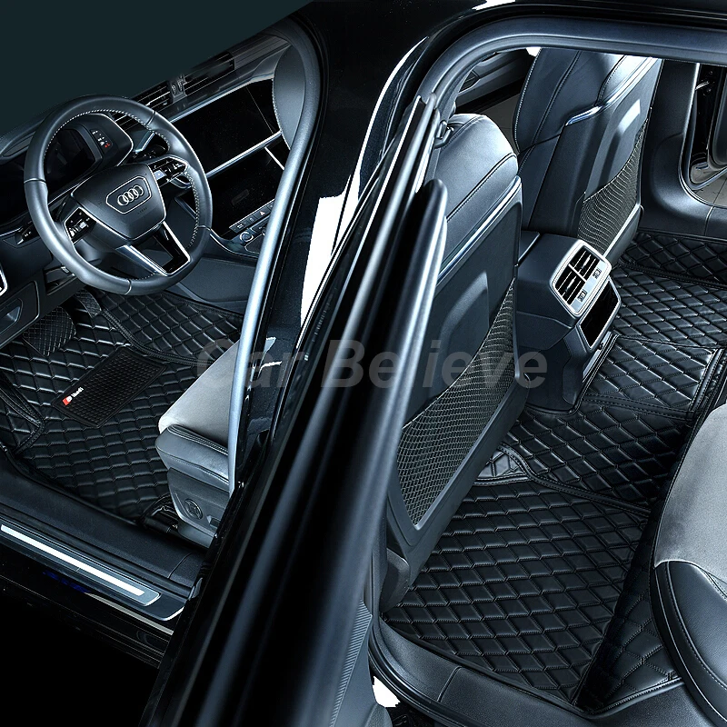 

Роскошные кожаные коврики Наппа для салона, индивидуальные автомобильные коврики для BMW 3 серии E90 E91 G20 E91, коврики, накладки, аксессуары