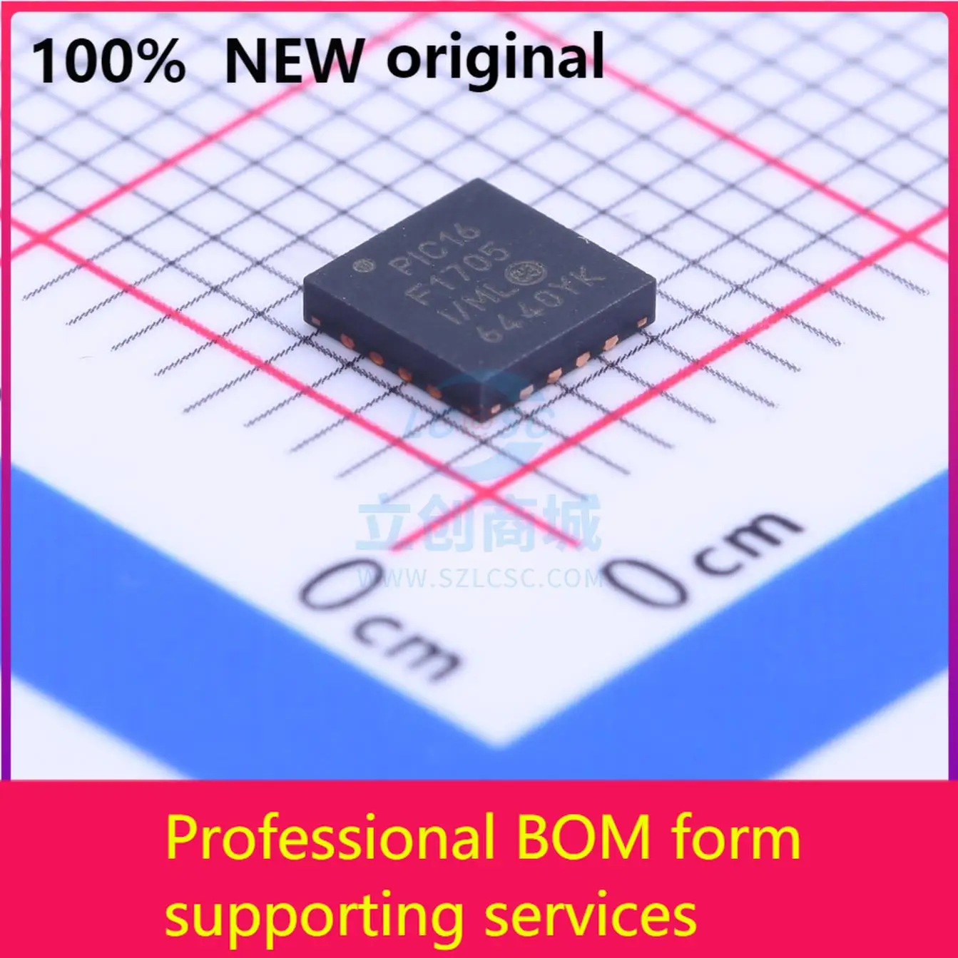 

PIC16F1705-I/ML PIC16F1705-I/MLNew original IC chip 100% original