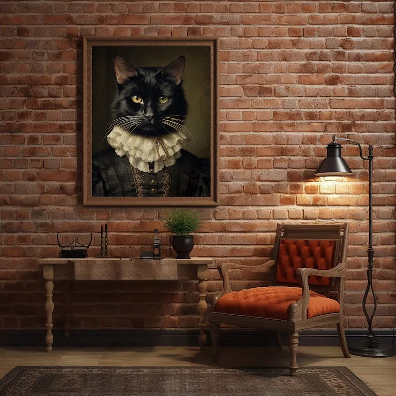 Картина на холсте с изображением животных