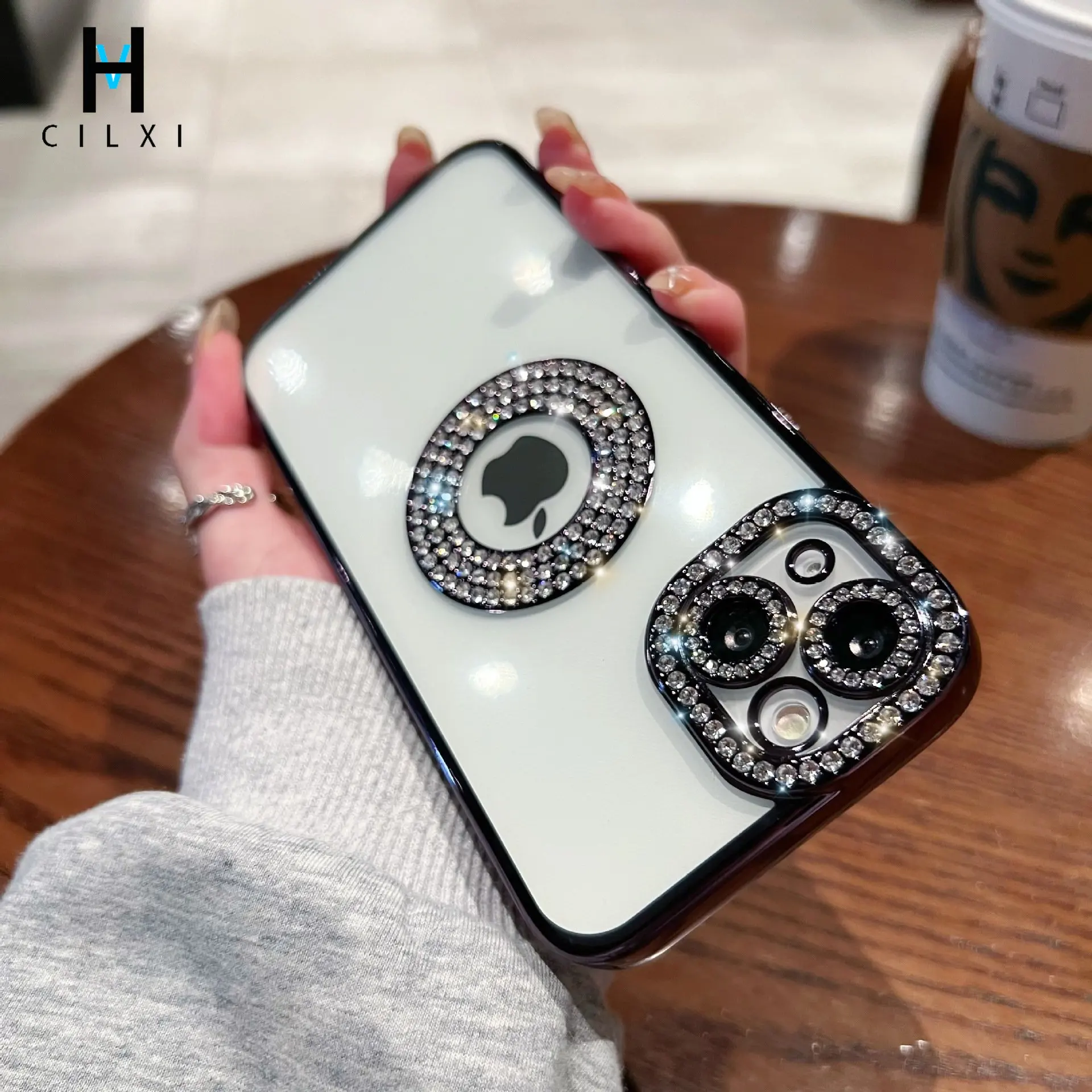 Luxury Full Full Cover Lens 2023 New Electroplated Diamond Phone Cases for iPhone 14 13 12 11 Pro ProMax Phone Cover