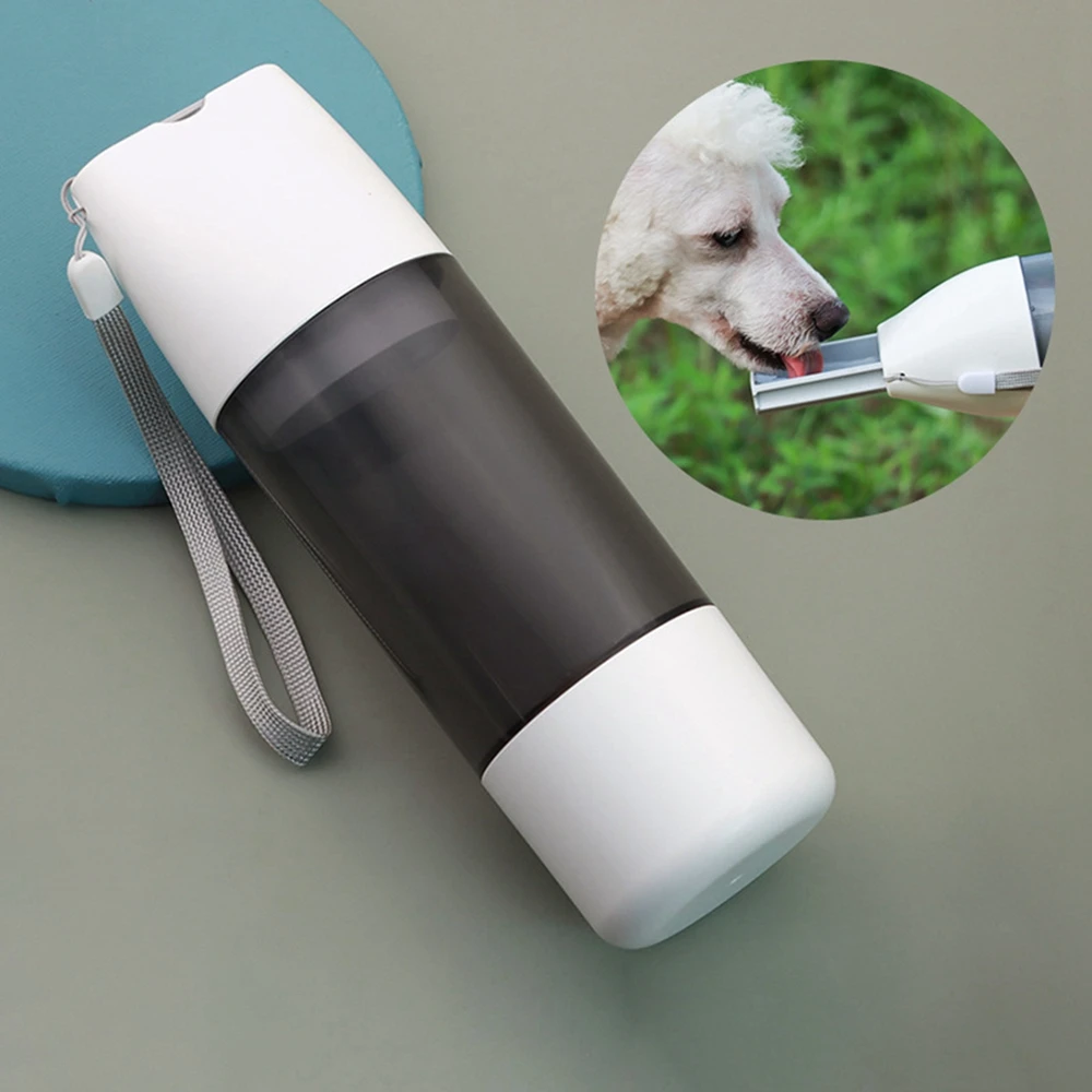 

Dog Water Bottle Portable Travel Pet Food Feeder Drinker Leak Proof Dog Cat Bowl Outdoor Walking Drinking Bottle Dogs Feeder