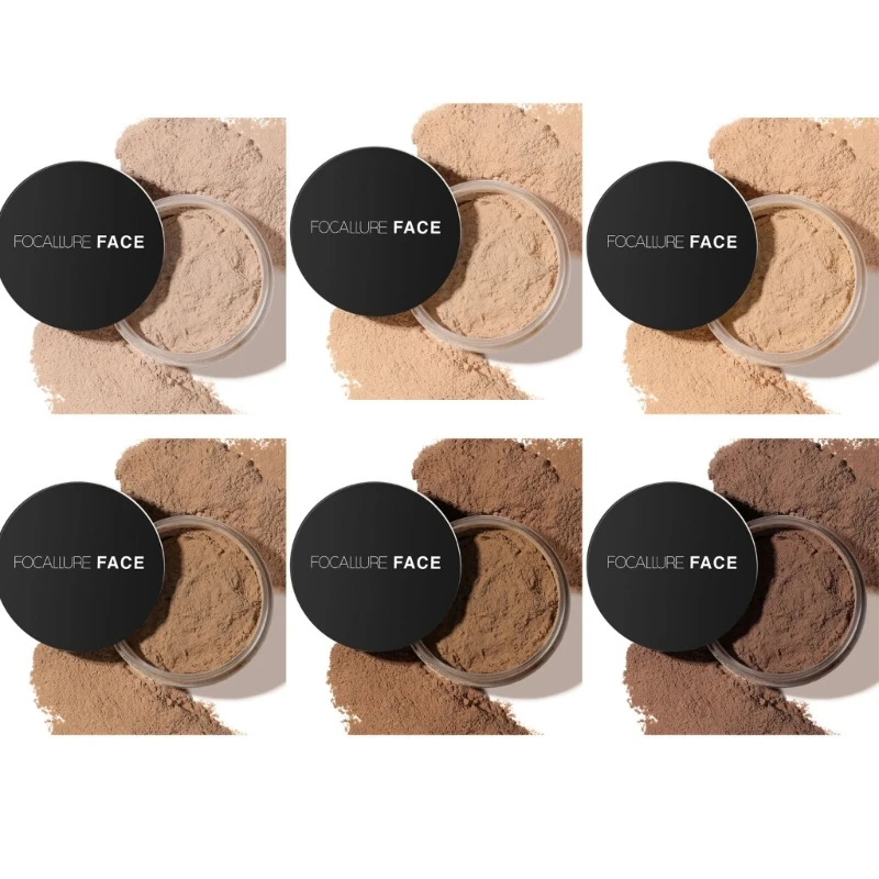 

Финишная пудра с невидимыми порами, контролирует сияние, пудра для лица с пуфиком