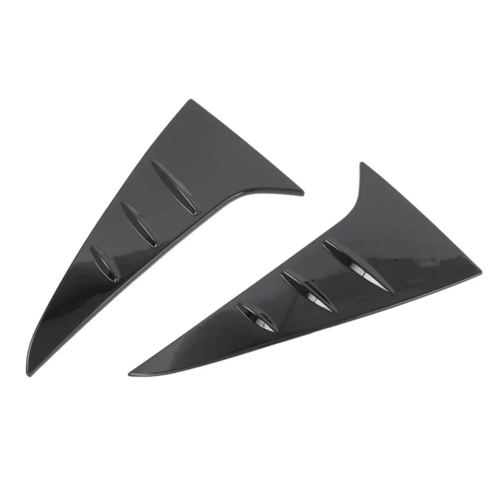 

Автомобильный задний спойлер, боковое окно, отделка рамы, наклейка, украшение для Toyota Sienna 2021 2022, черный