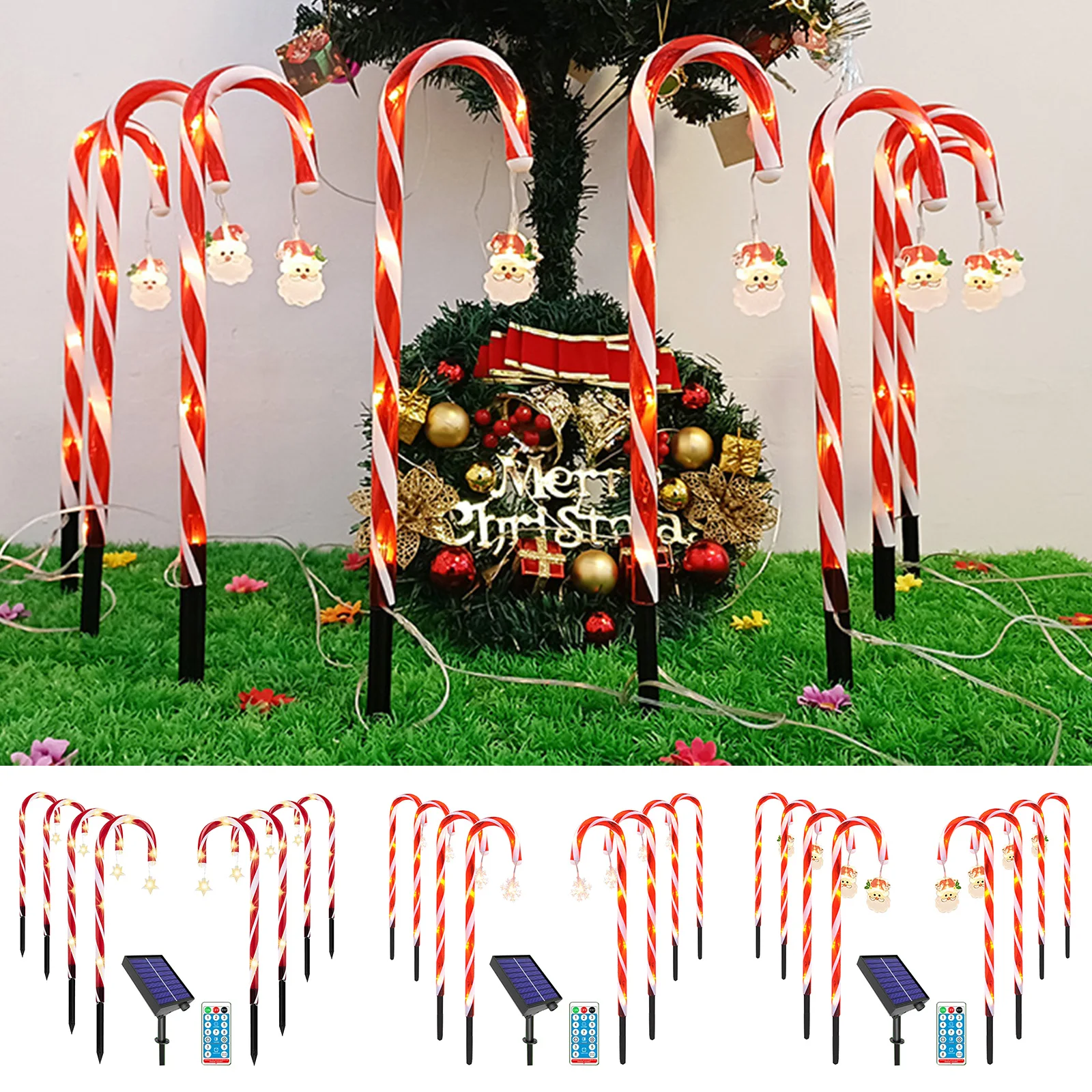 

Decorative Light Solar 48LED Xmas Lightings with Remote Control Waterproof Exquisite Art Crafts Party Lighting Ornament