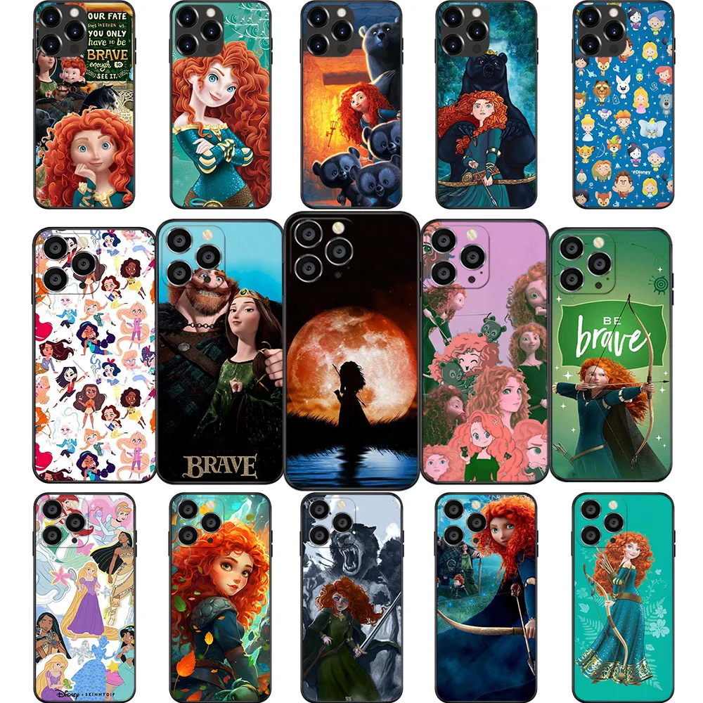 ID-13 смелая Принцесса Мерида Soft для VIVO T1 Y75 Y3 Y3S Y10 Y76 Y20i Y91 Y31S Y52S Y70S Y51S Y70T Y73S S7E V23 Pro