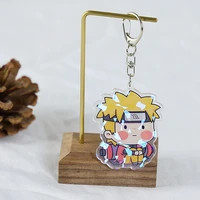 japan anime keychain acrylic backpack keyring action figures accessories pendant kids toys fans gifts bag pendant key ring gifts