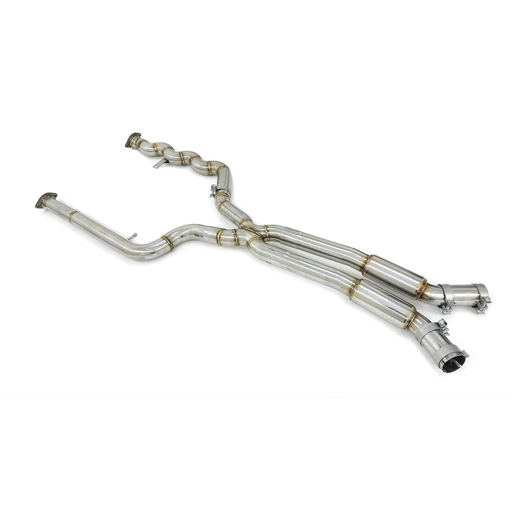 Выхлопная труба из нержавеющей стали 304 для BMW M4 M3 G80 G82 3 0 T 2021-2022 Спортивная