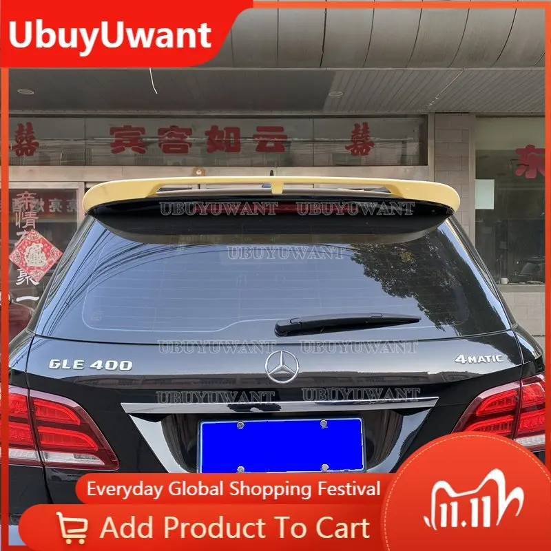 

For Mercedes-Benz GLE Grade ML-Class W166 2014-2018 GLE350 400 ML350 400 Spoiler Trunk Spoiler High Quality ABS Plastic Spoiler