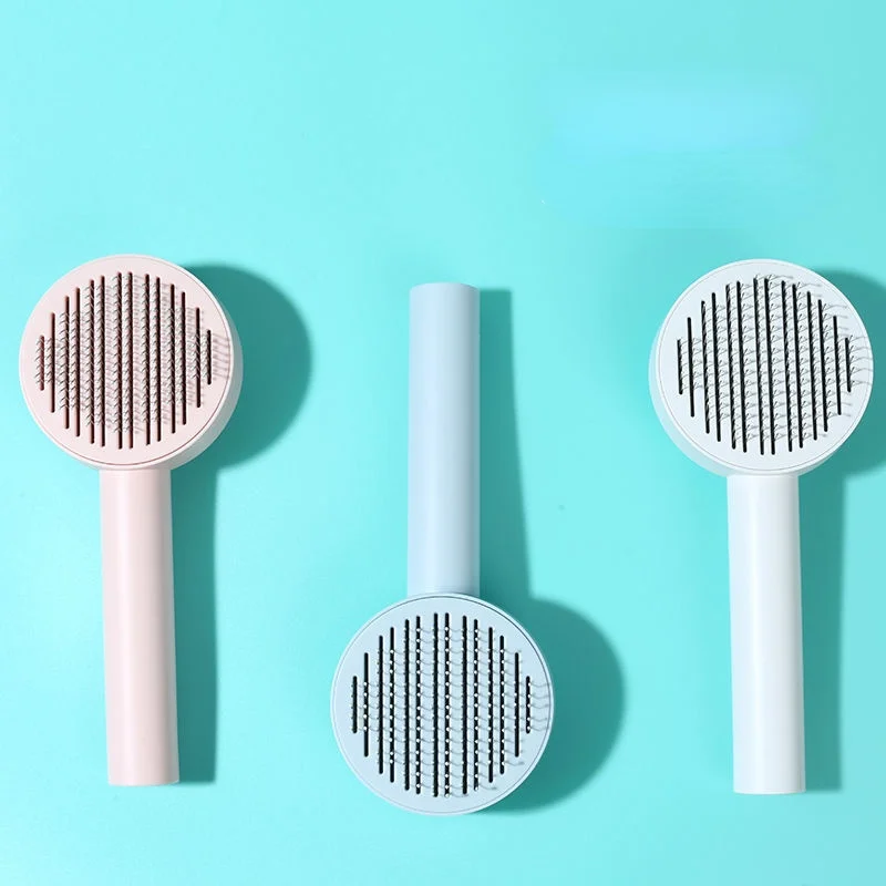 

Cat Brush Cat Comb Hair Removal Brush Grooming And Care Cat And Dog Universal Hair Trimmer Massager For Cats Pet Accessories