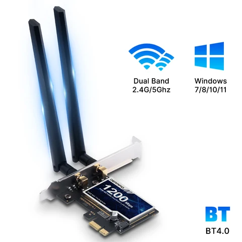 Беспроводной адаптер WiFi 5 AC1200 Intel