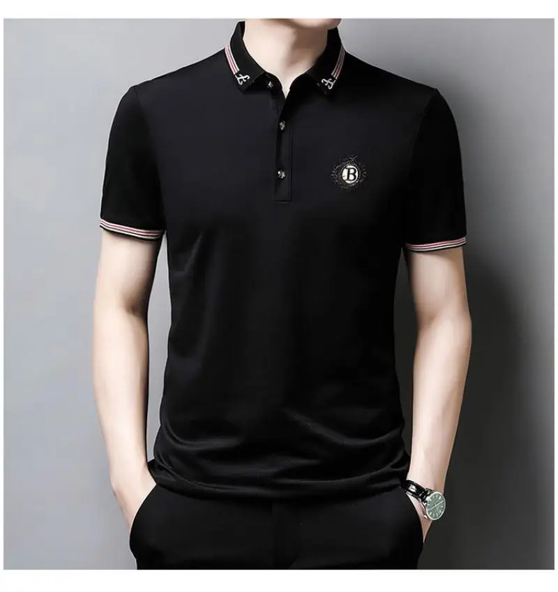 Кроп-топ в стиле хип-хоп мужская одежда простоты Классическая рубашка футболки с