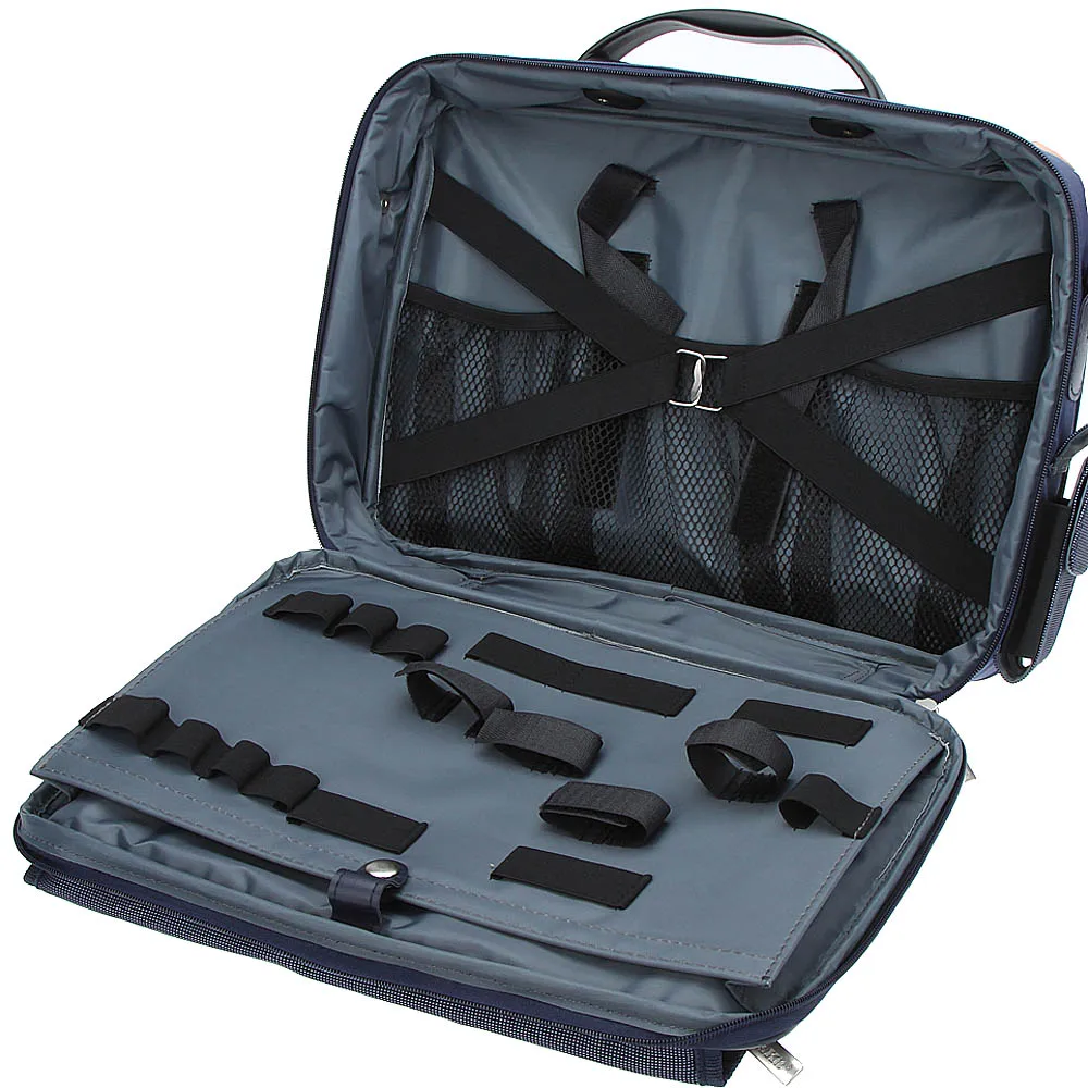 

Водонепроницаемая нейлоновая сумка Pro'sKit, многофункциональная сумка для инструментов из полиэстера 600D с ручкой для переноски, портативные инструменты 42x30x8 см
