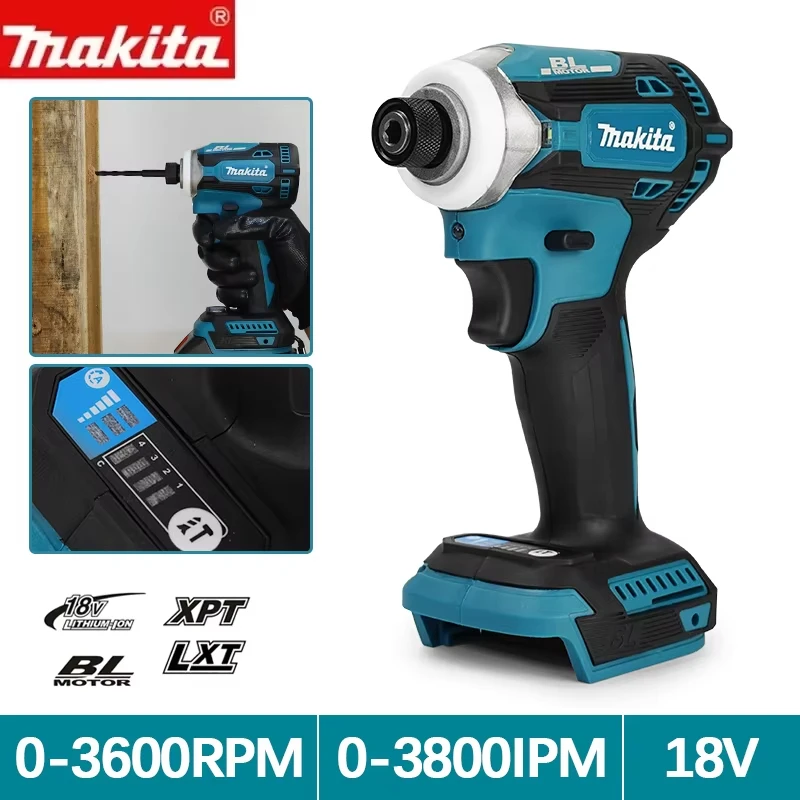 Makita DTD171 Бесщеточная ударная дрель 18 В Аккумуляторная отвертка