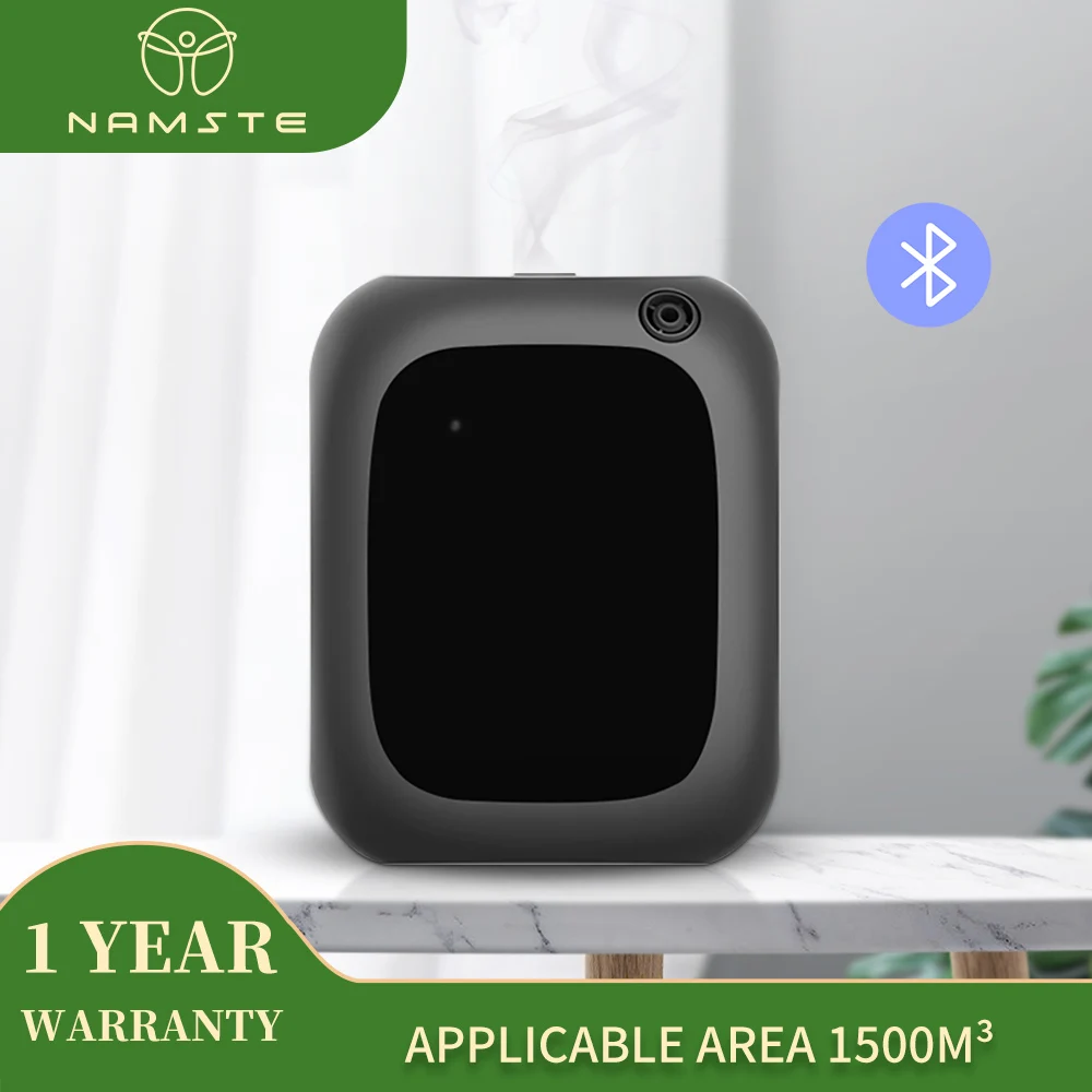 

Масла 1500 м ³ устройство для ароматерапии диффузор, Эфирные Ароматические домашние дистилляции, Bluetooth Namste, ароматический оазис, Электрический диффузор