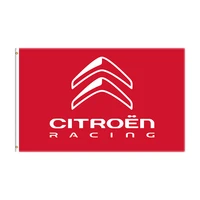 90x150cm citroens flag polyester printed racing car for decoration