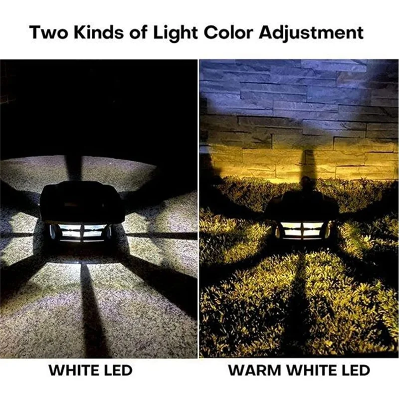 Солнечные фонари для крышек 2 режима освещения светодиодные палубного забора