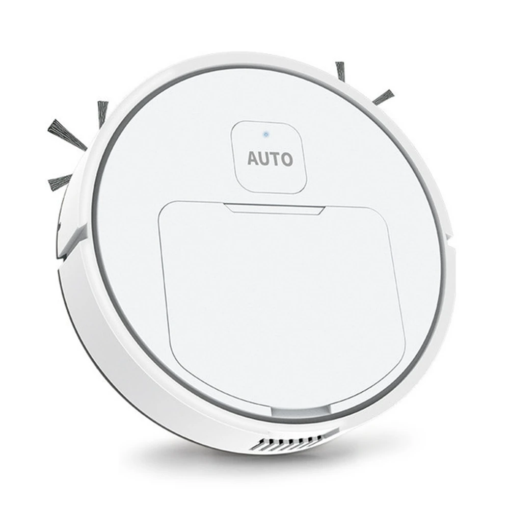 

Automatic Robot Cleaner 3 in 1 Smart Broom Robot Vacuum Cleaner Lazy Household Cleaning Wireless Sweeper Robot ,White A