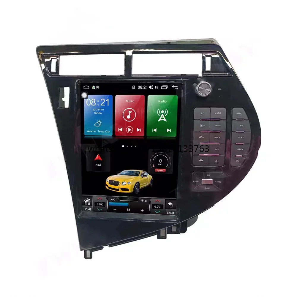 Фото 12,1-дюймовый автомобильный DVD-плеер на Android 12 для Lexus RX RX200t RX300 RX350 RX450h 2009-2017: автомагнитола, мультимедийный видеоплеер, навигация GPS №1