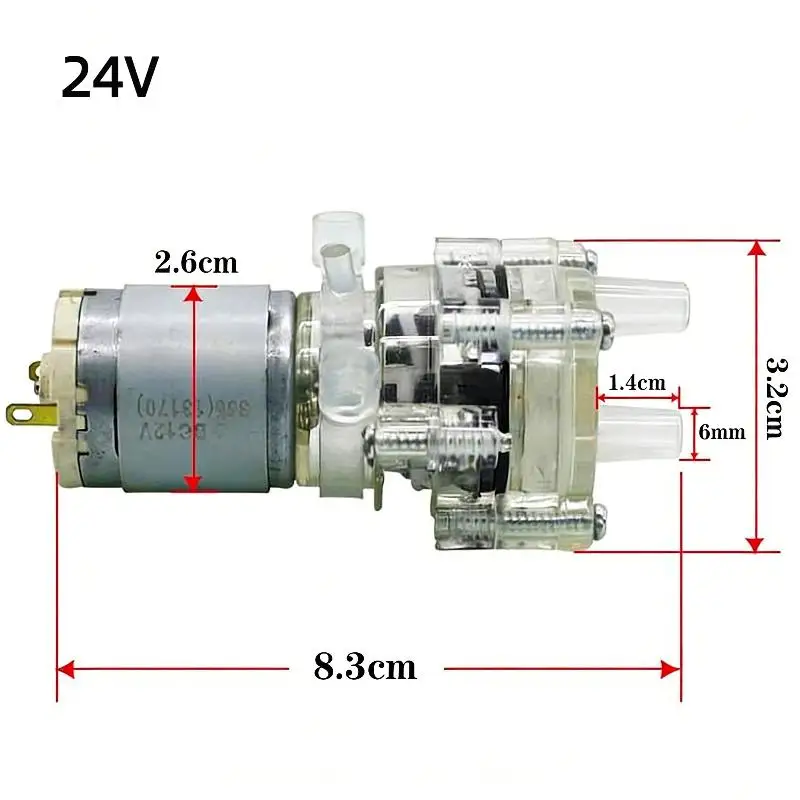 

Мембранный самовсасывающий насос HUXUAN 12В/24В