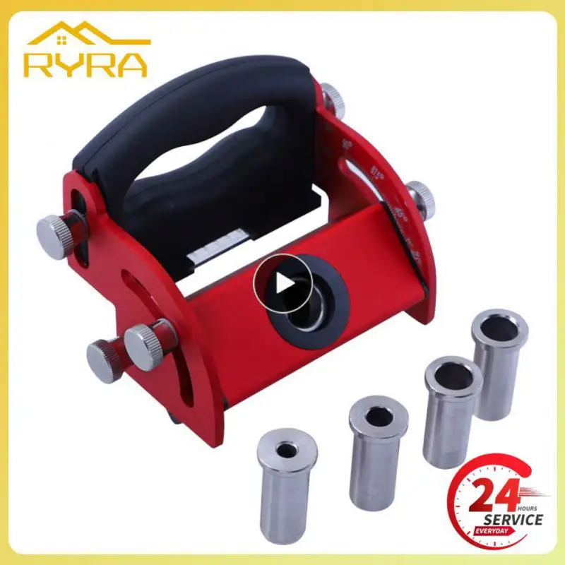 

Multi-angle Woodworking Doweling Jig Pocket Hole Jig Adjustable Angle Dowel Jig For Drilling Guide Locator Puncher Tools