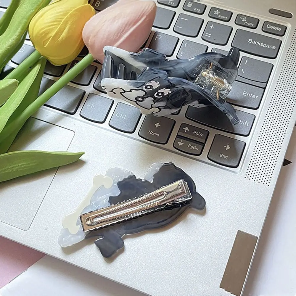 

Acetate Hair Clips Dog Hair Claws Elegant Hair Pins for Women Girls Children