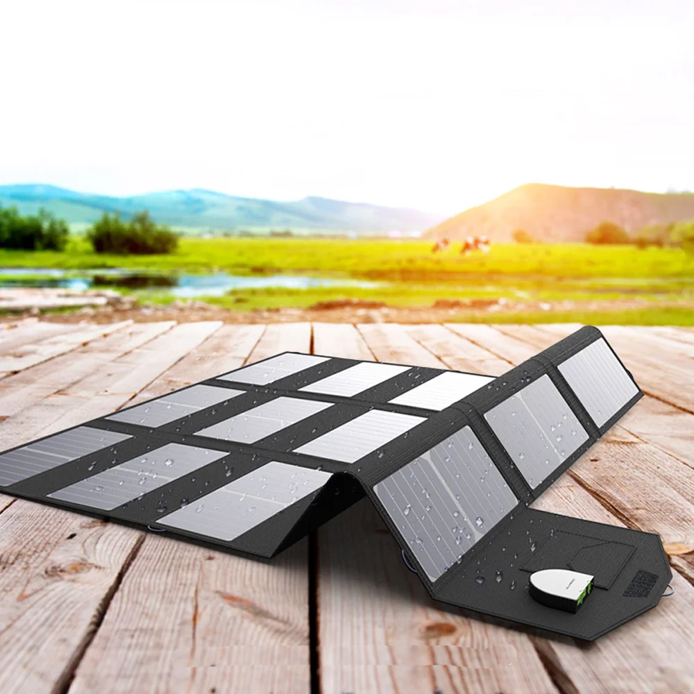 

NEW Waterproof 100W Solar Panels Foldable Solar Battery Charger 5V 12V 18V 20V for Mobile Phone Tablet Laptop Solar Generator