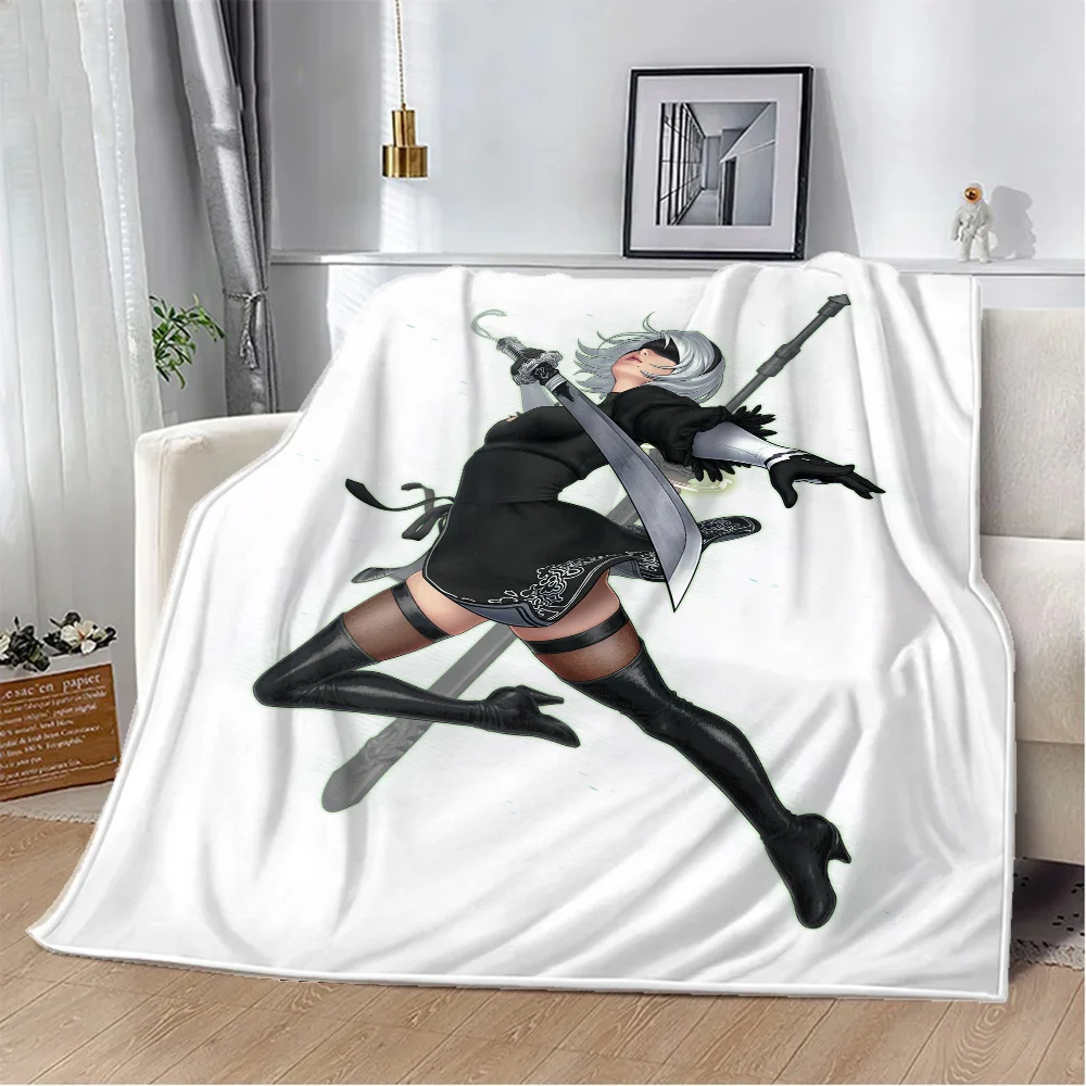 Зимнее Флисовое Одеяло Nier Automata Designer Leon S Kennedy Pilot 21st Design Детское Пуховое Мягкое