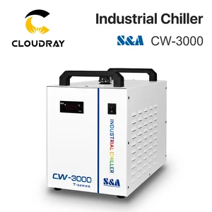 Промышленный водяной охладитель Cloudray S  A CW3000 для CO2 лазерной гравировальной режущей машины охлаждение 60 Вт 80 Вт лазерная трубка dg110в AG220V