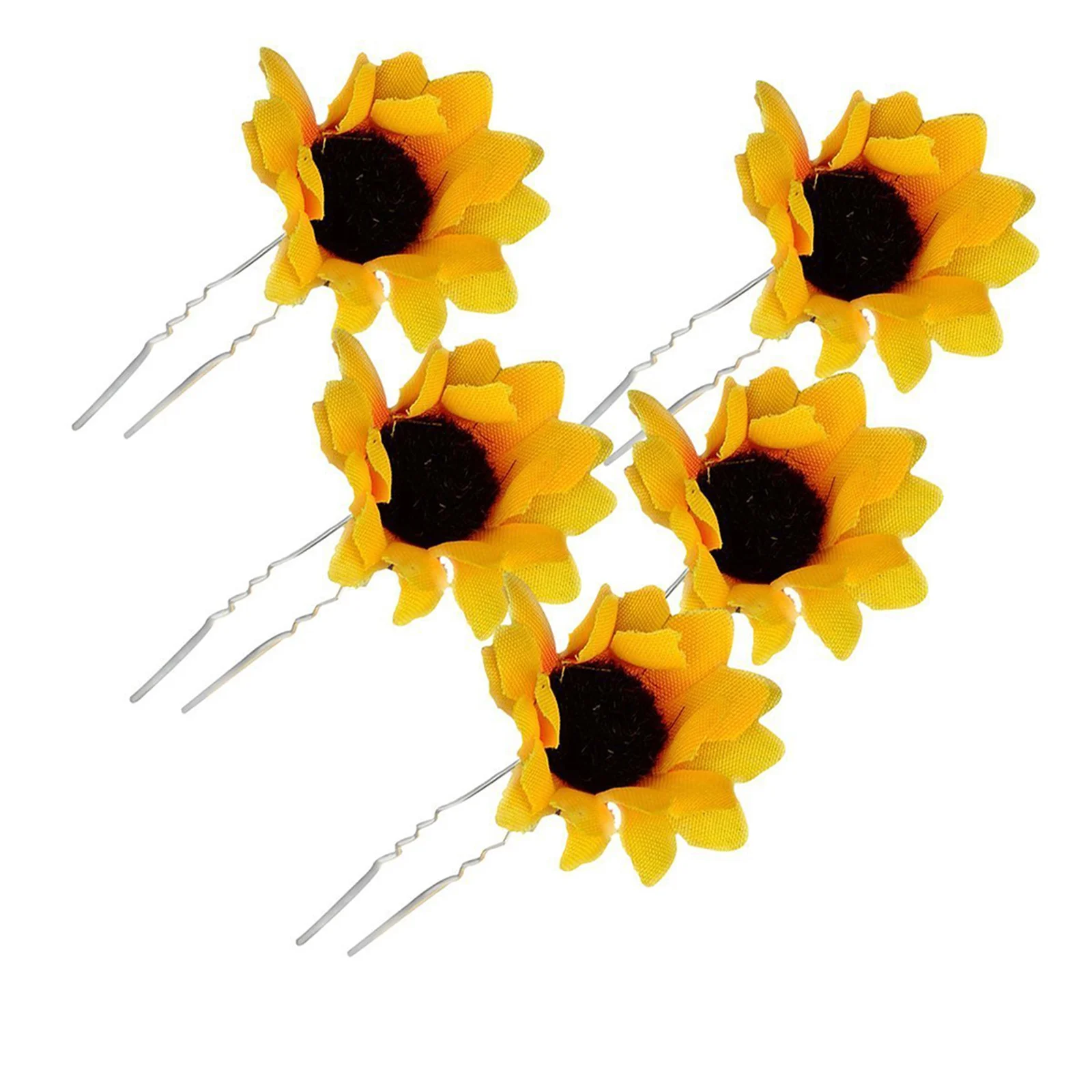 

10 PCS Girl Hair Clips Girls Barrette Sunflower Hair Clip Bridesmaid Hair Clip Wedding Hair Clips Brides Fairy Hairpin Headgear