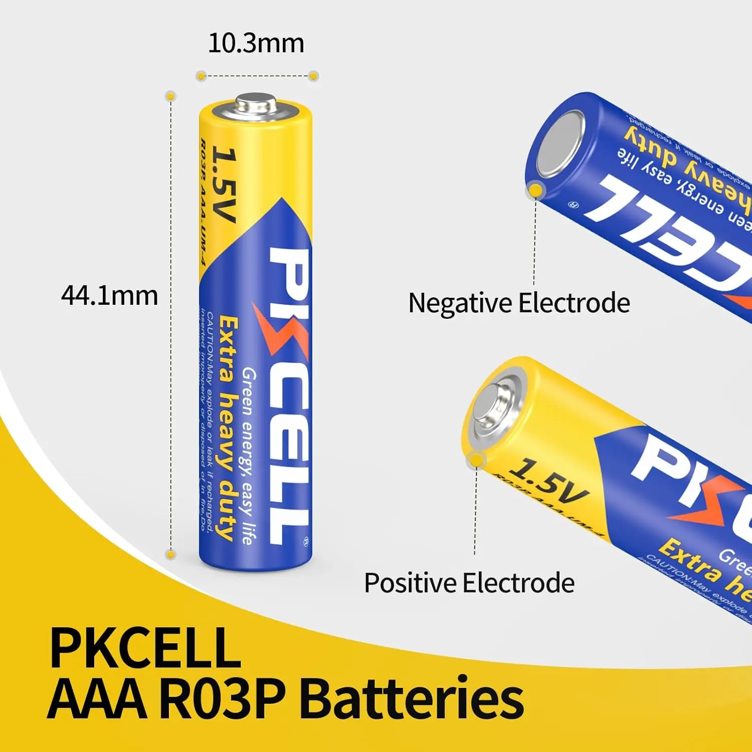 Батарейки AAA PKCELL R03P UM4 1 5 В 200 шт