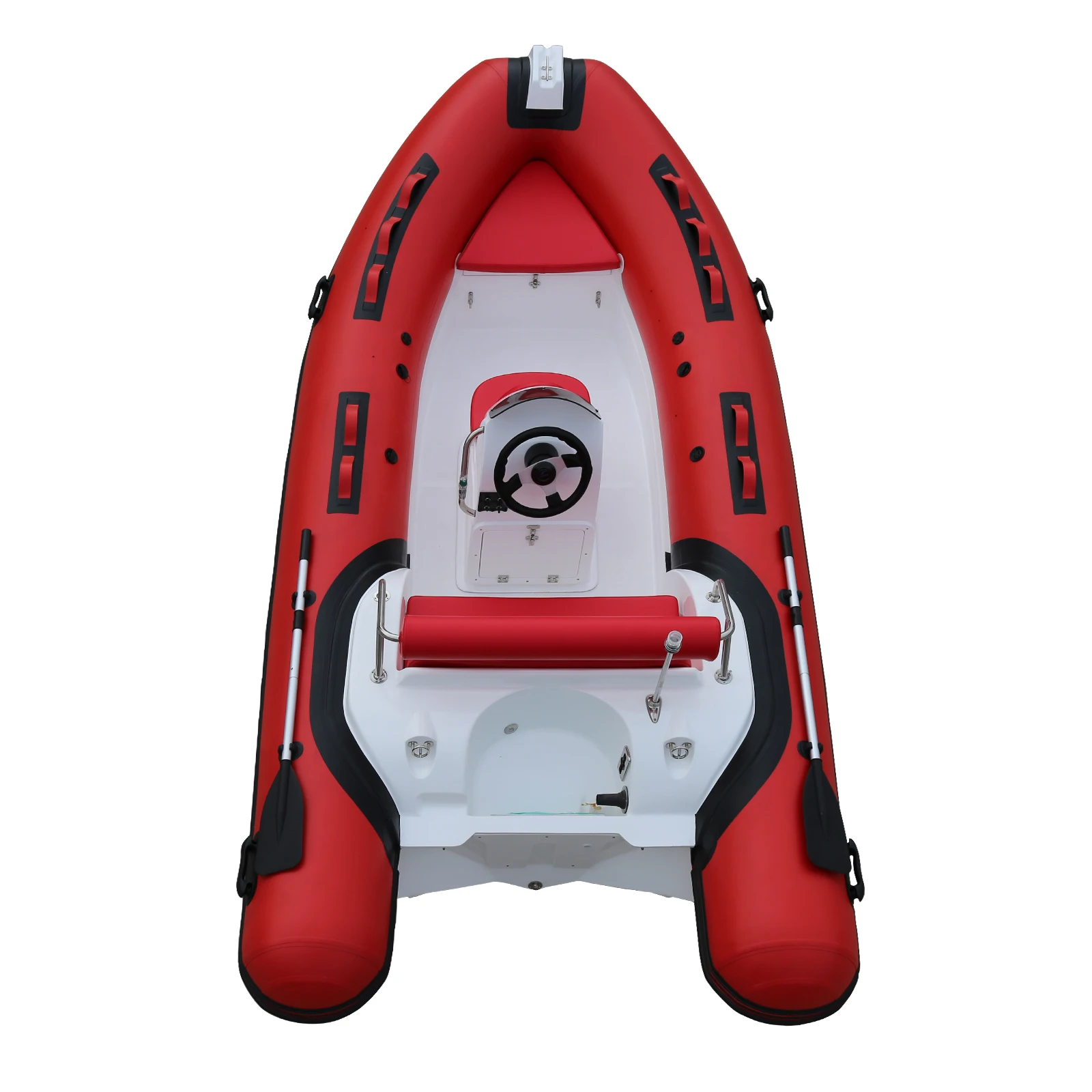 CE Хорошая 4 3-метровая надувная рыбацкая лодка из стекловолокна с подвесным