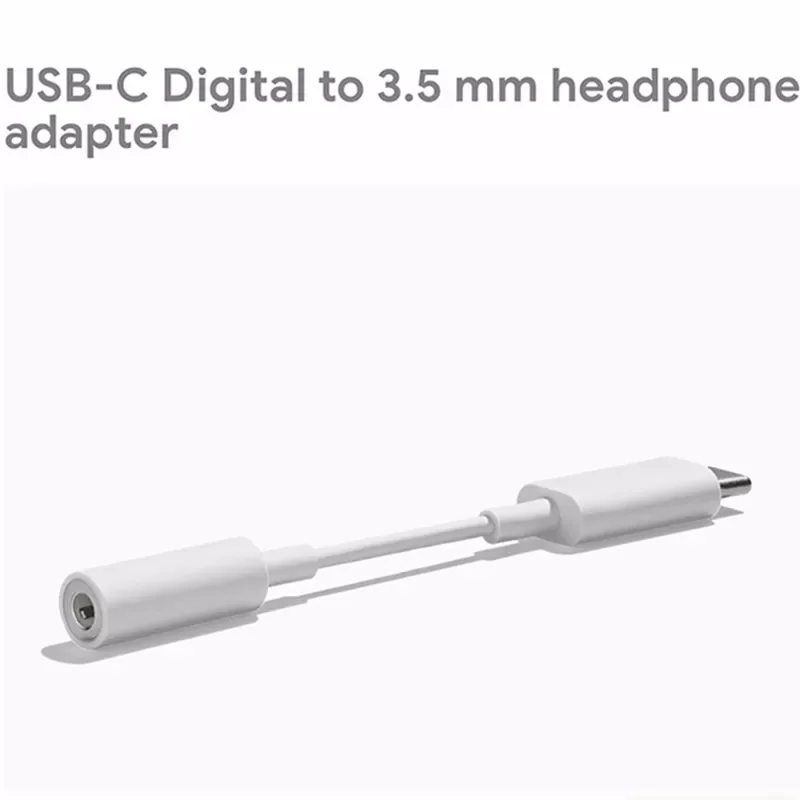 

For Google Pixel 6 5 4 4XL 3XL 2XL 3 2 USB Digital Type C To 3.5mm Jack Aux Adapter Headphone Adapter Usb-C Jack DAC Audio Cable