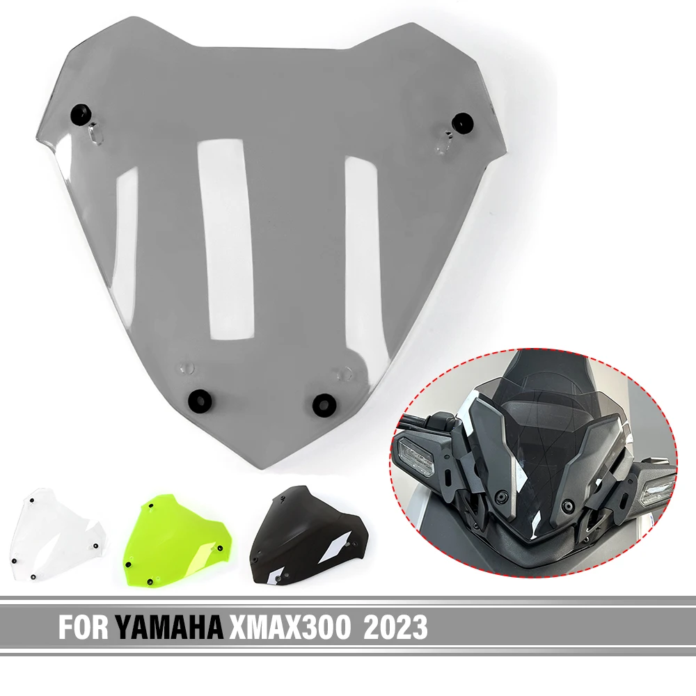 

Motorcycle Windshield WindScreen Wind Shield Screens Deflectors For YAMAHA XMAX 300 XMAX300 X-MAX 300 X-MAX300 xmax300 2023