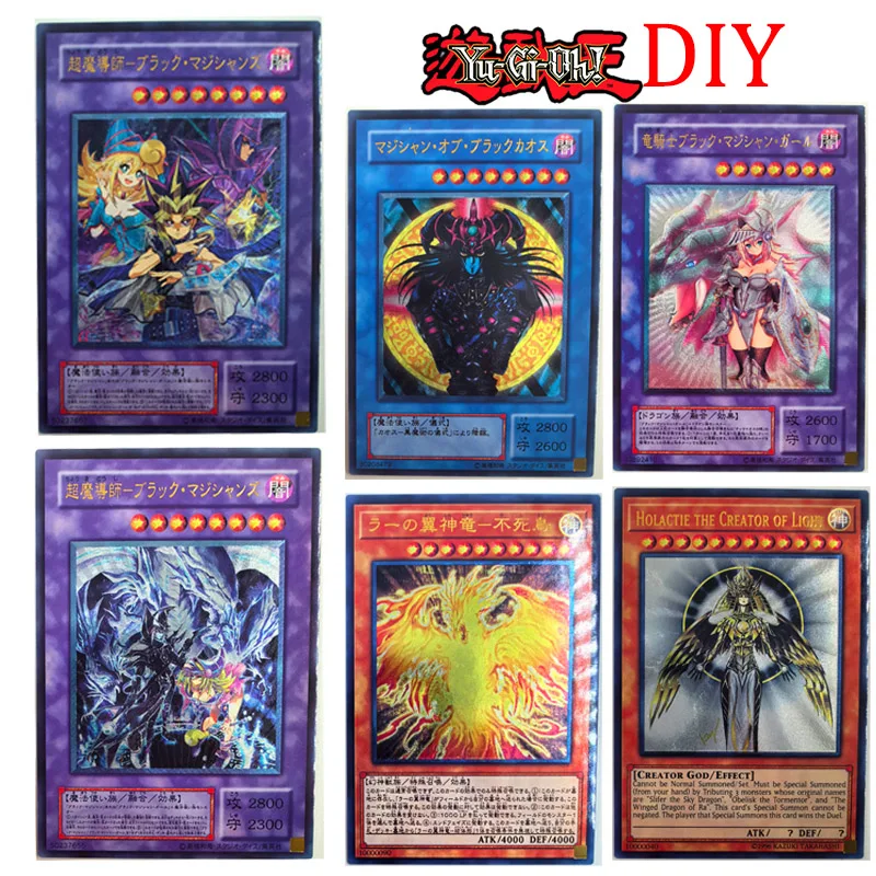 Yu-Gi-Oh DIY Темный Паладин Дракон Райдер Крылатый RaCollectible карты для Рождества Подарки