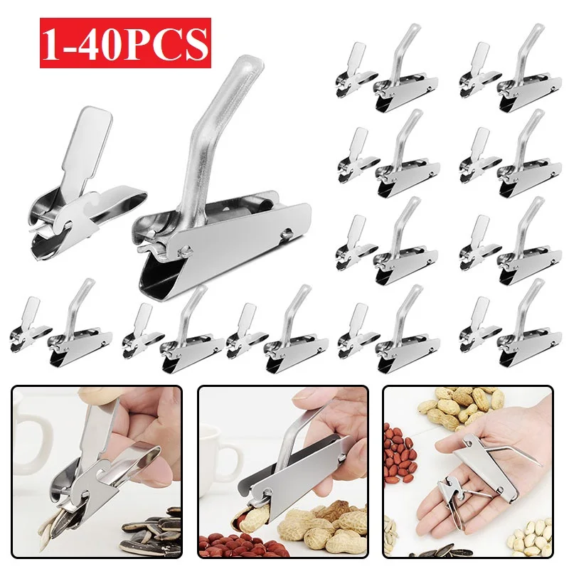 

Семян из нержавеющей стали для кухни, орех, рандомный зажим S/L, подсолнечник, лущилка дыни, семена, инструмент, размер рандомный, фисташевые орехи