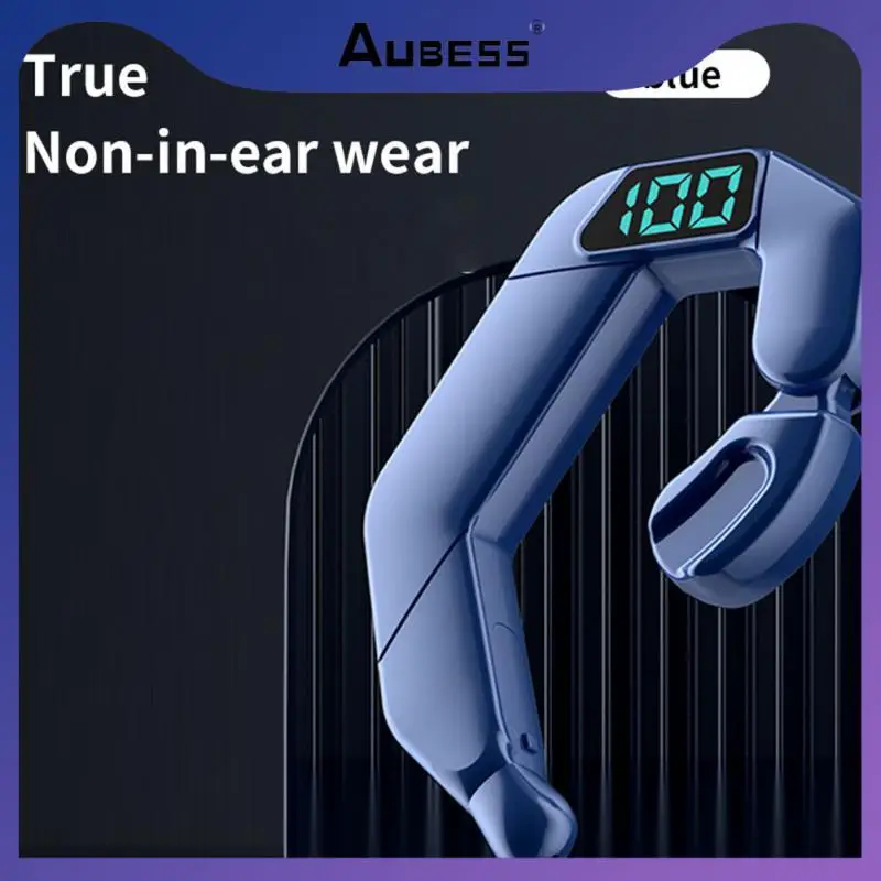

V19 Hands-free Sport Headset Bone Conduction Earbuds With Mic Wireless Headphone Headphones Ear Hook Music