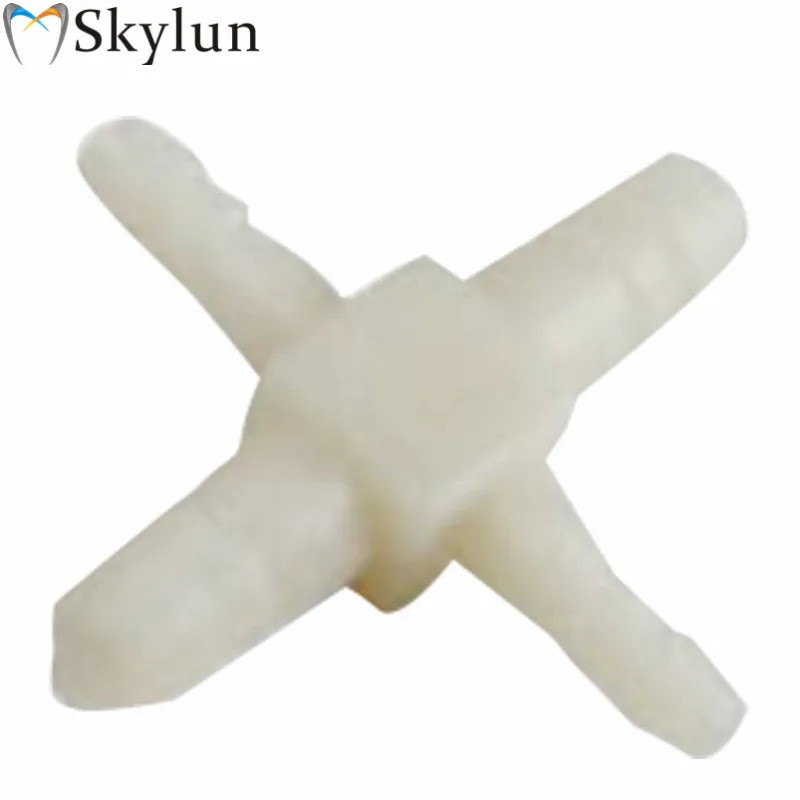 SKYLUN 100 шт. стоматологическое кресло 4-сторонний адаптер водопроводная трубка