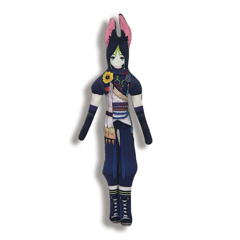Игра Genshin Impact Kazuha Zhongli, плюшевая кукла для косплея Furina Wanderer, проволока для тела, скелет, мягкие куклы, аксессуары, подарки (art.: 3920cd6ea2c72) - 3920cd6ea2c72