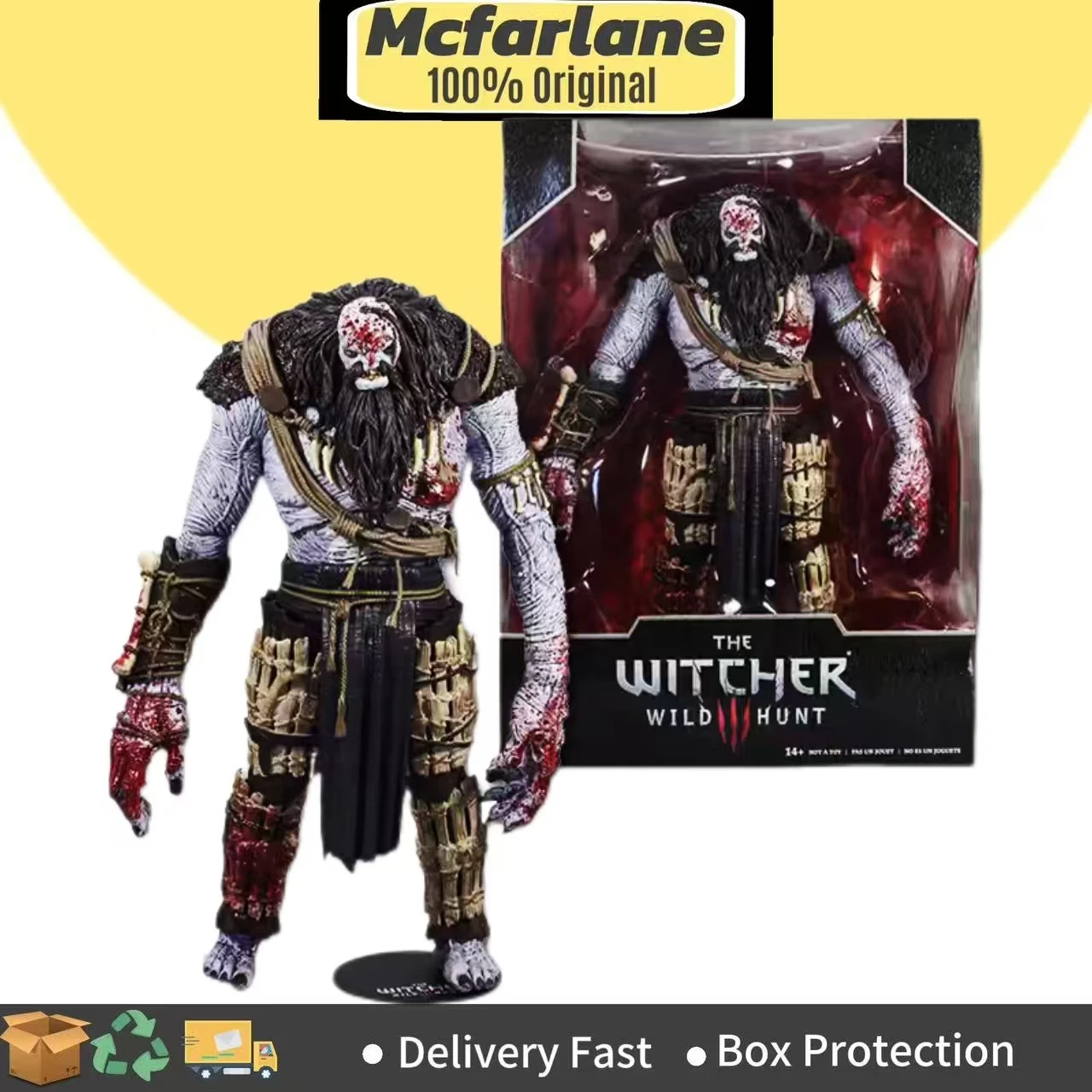 Macfarlane Genuine Wizard 3 Primary Color Frost Giant Blood Edition 10 дюймов Can Do The Model Hand Deluxe