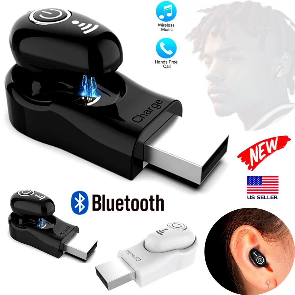 

2023 new S650 + mini Wireless Bluetooth Headset Headphones 5.0 Portable Car USB Charging Wireless Mini Earbud Type Mono Earphone