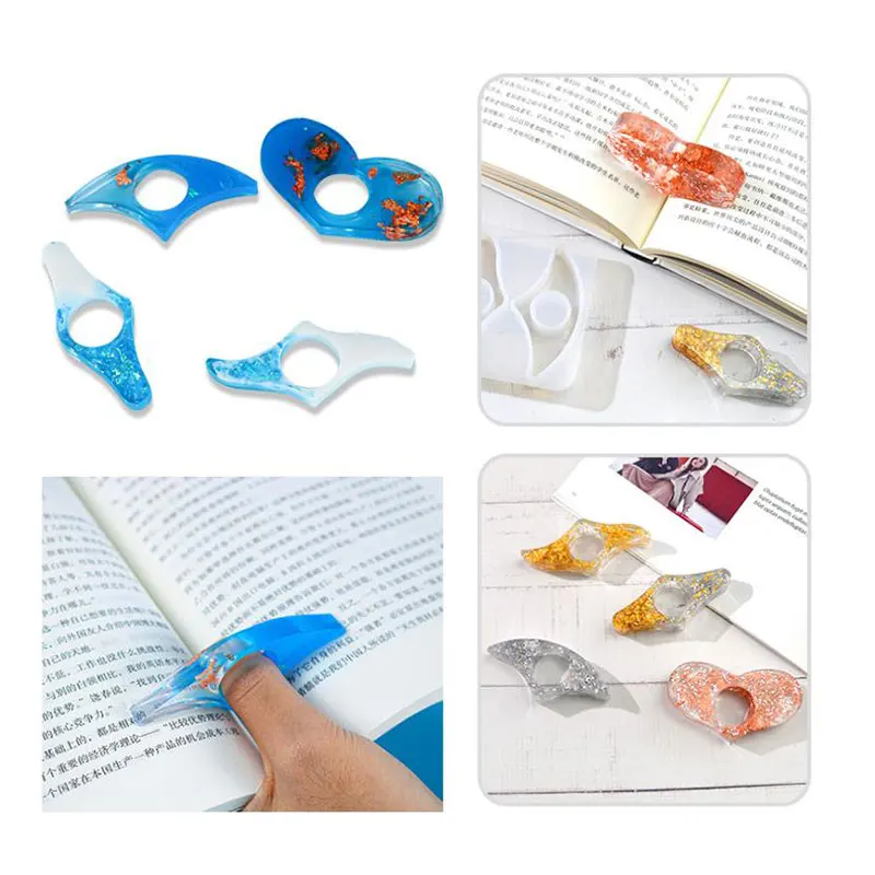 

Epoxy Resin Mold Page Holder Resin Molds Jewelry Accessories Jewelry Tools Handcraft Moulds 1pc Student Supply DIY Bookmark 1PC