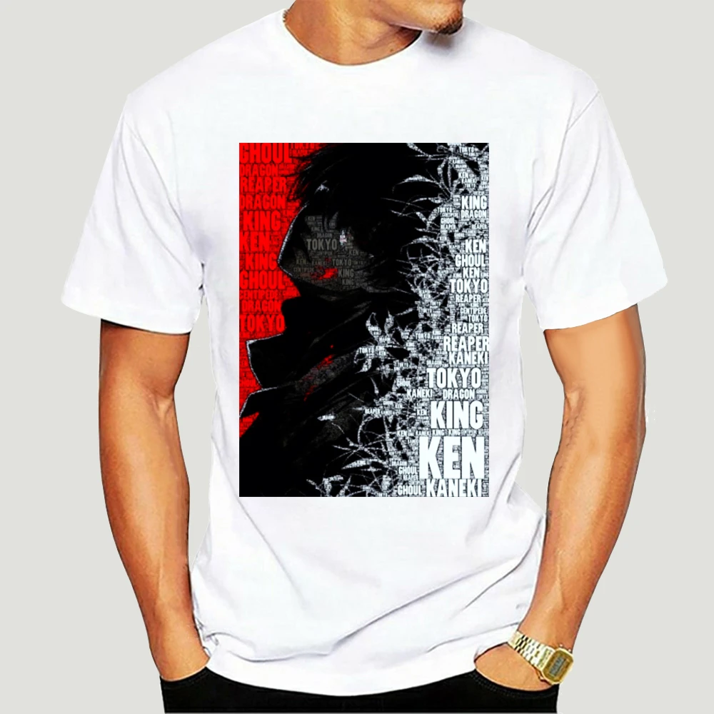 

Men T-shirt Tokyo Ghoul Tshirt Harajuku Shirt Anime T Shirt Art Ken Kaneki Print 3D Hipster Tees Tokyo Ghoul Sweatshirt 6244X