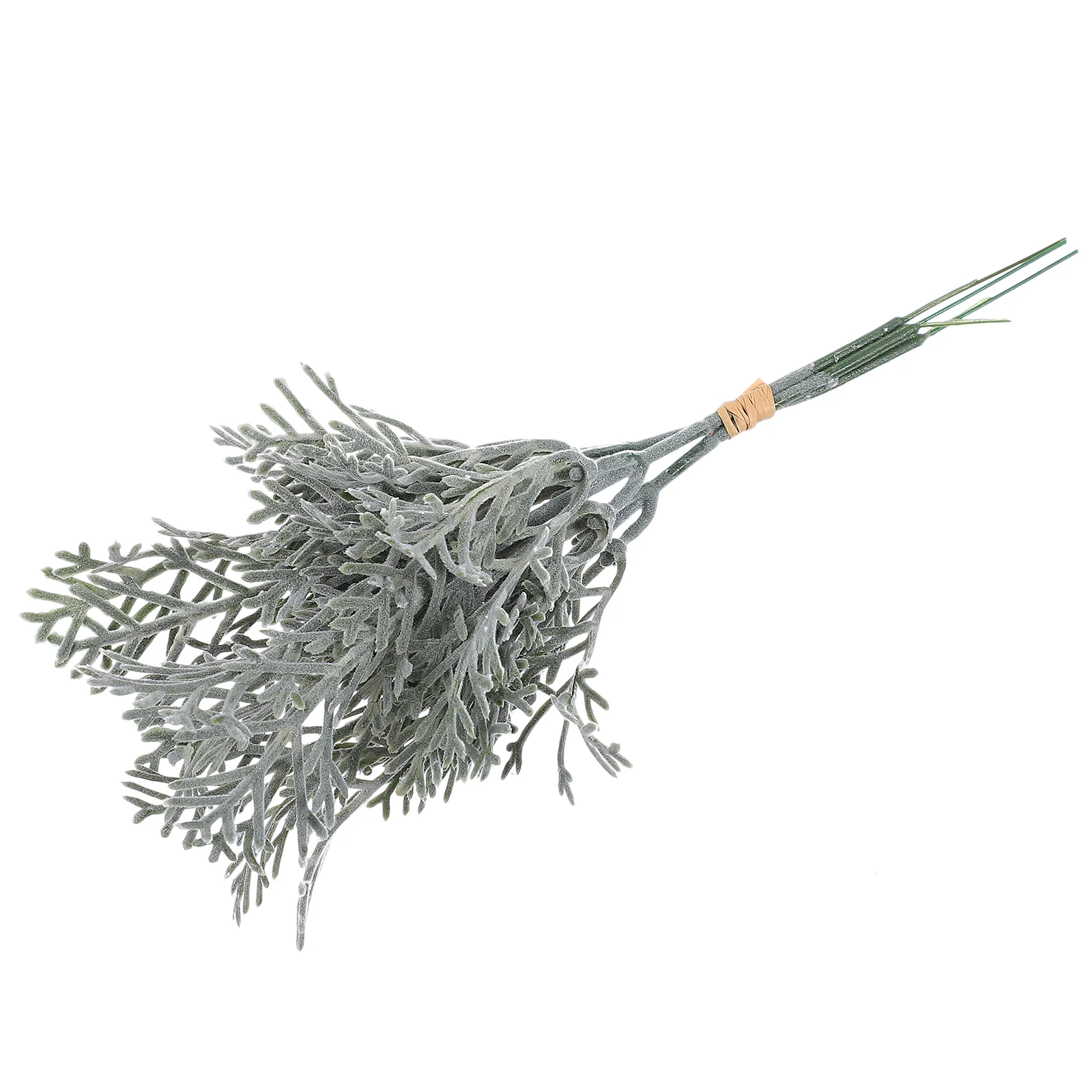 3 шт. искусственные стебли растений серебряный лист хризантема искусственный