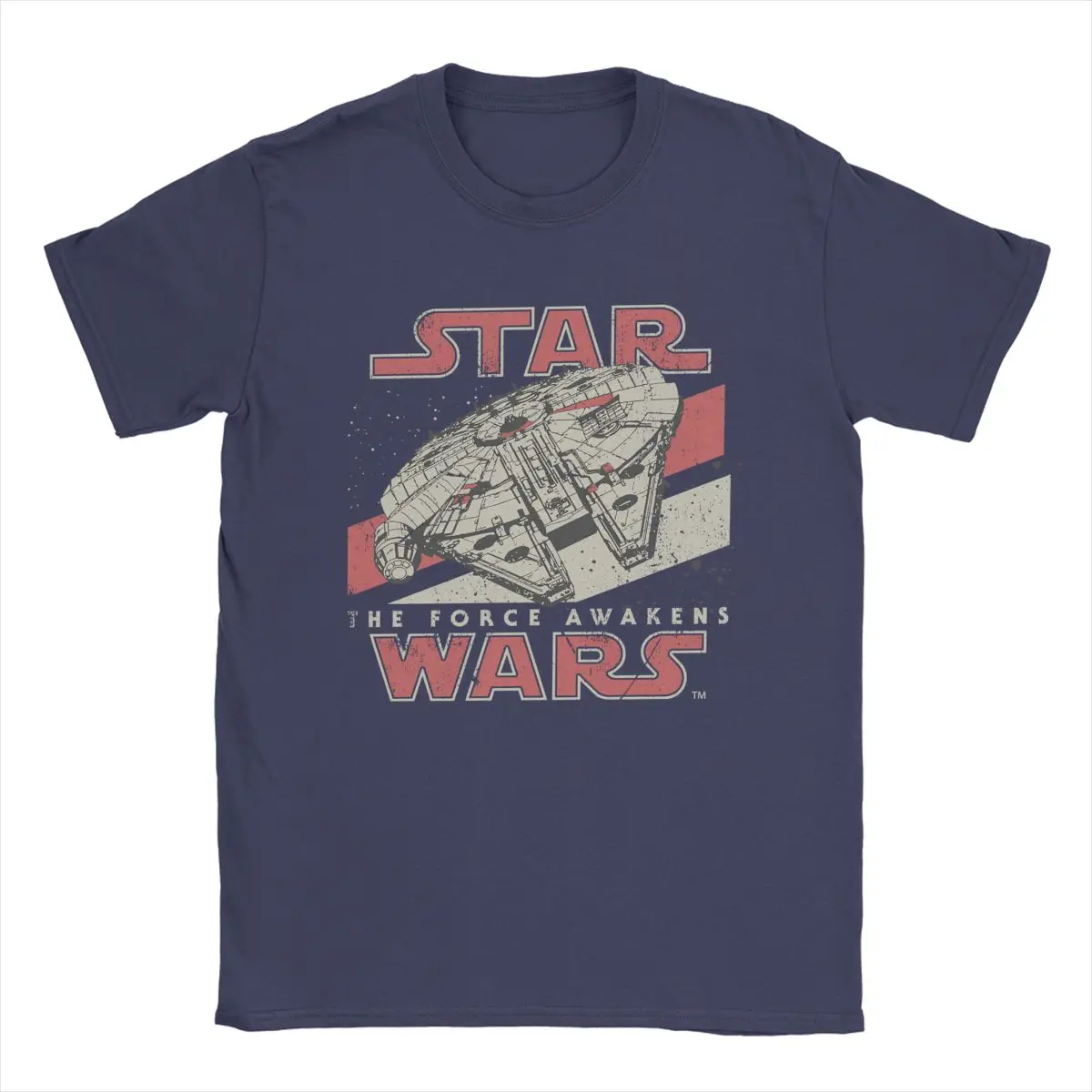 

Novelty Disney Star War Falcon Returns T-Shirt Men O Neck 100% Cotton T Shirt Short Sleeve Tees Summer Clothes