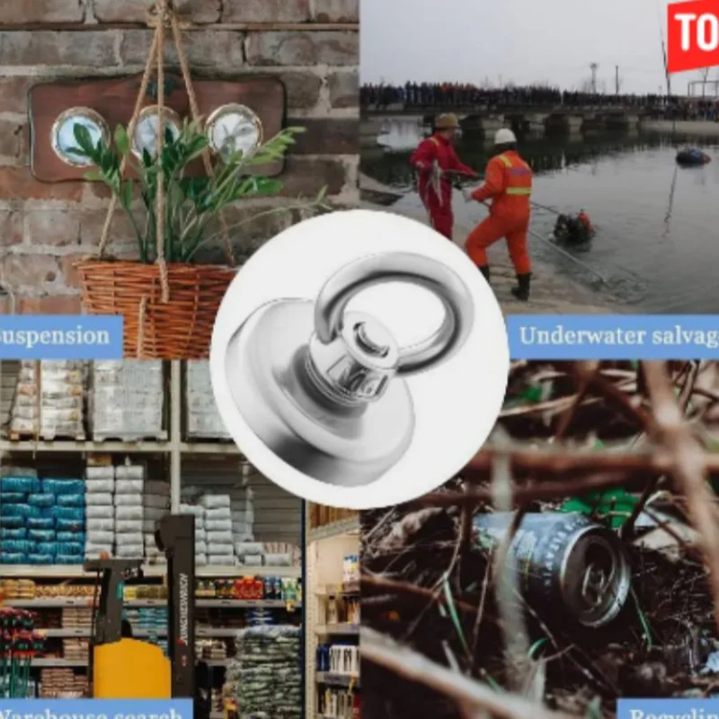 N52 Суперсильные неодимовые рыболовные магниты крючки спасательные неодимовый