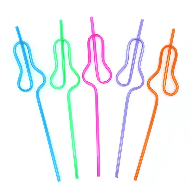 

Shaped Alphabet straw PET creative gourd-shaped straw for children's funny PET material Bride alphabet straws Party Supplies