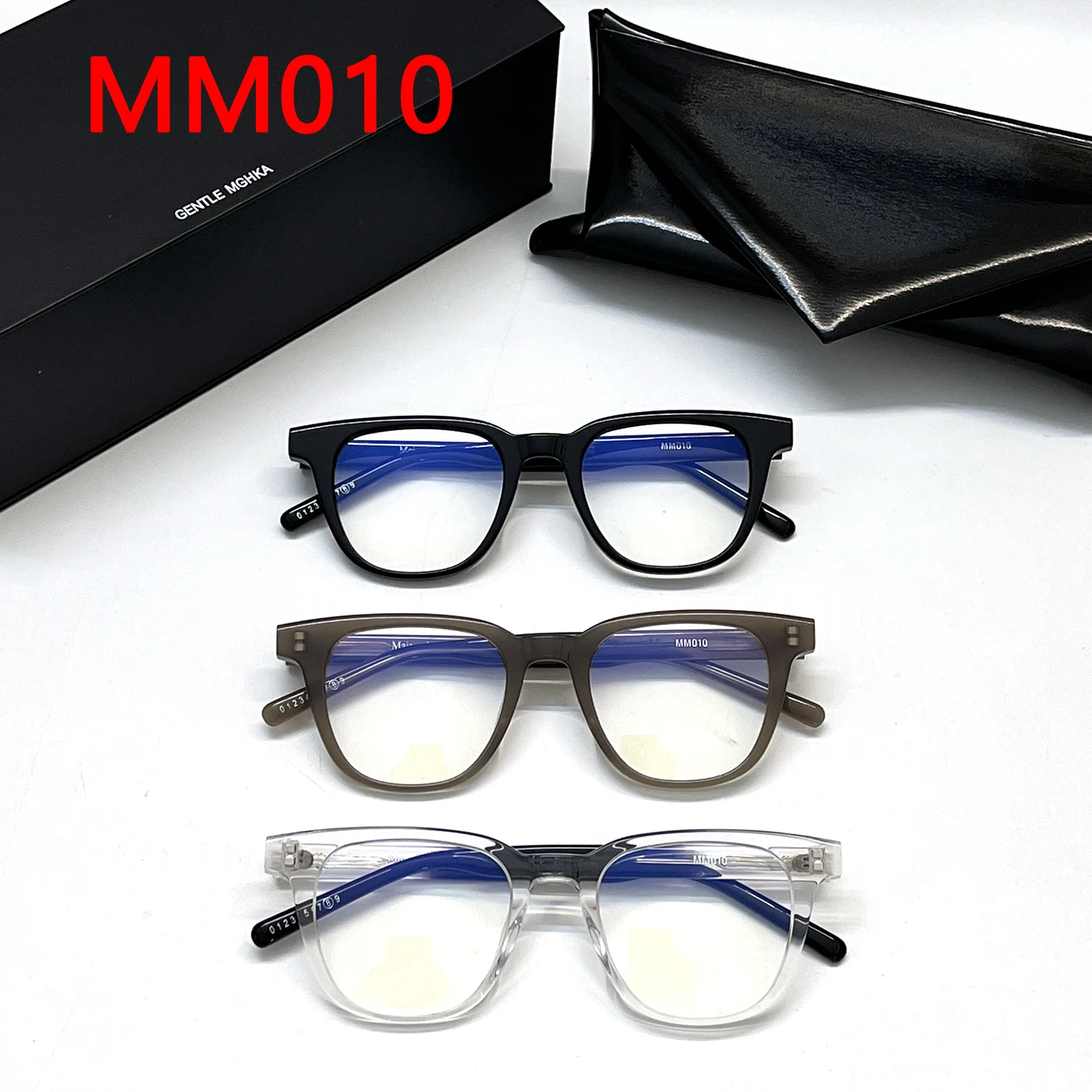 

2023 NEW Fashion MM010 Eyawear Optical EyeGlasses Square Frames Women Men Acetate Reading Myopia Prescription glasses